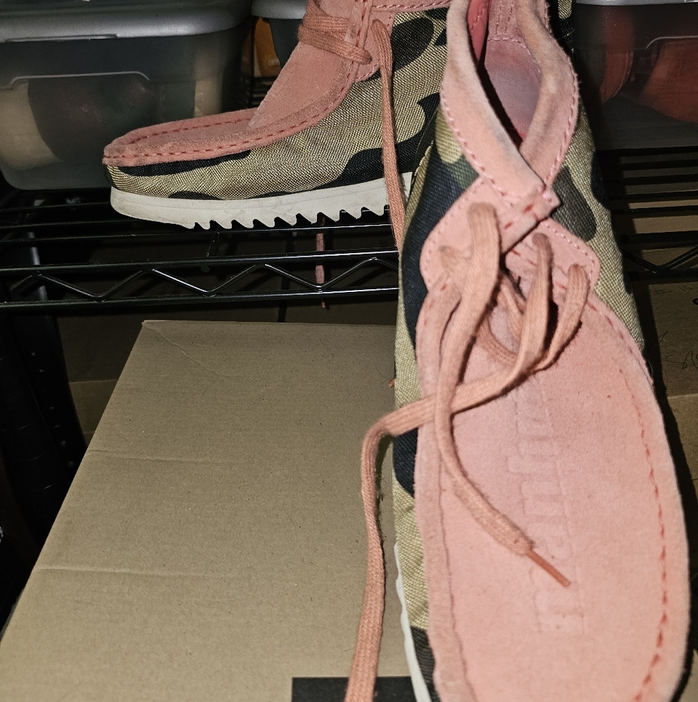 CLARKS WALLABEE X BAPE